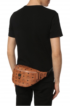'stark' waist bag with a logo pattern, zdjęcie 2 'stark' waist bag with a logo pattern od MCM
